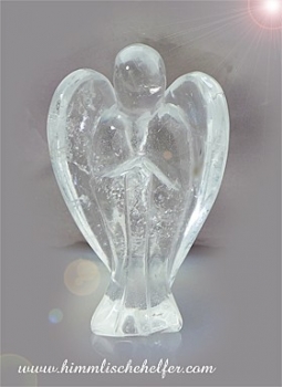 Engelfigur, Bergkristall - Klarheit, Licht 5cm